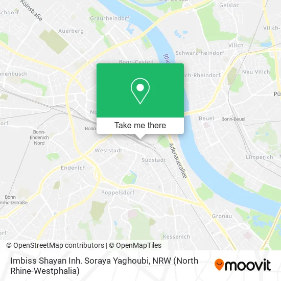 Карта Imbiss Shayan Inh. Soraya Yaghoubi