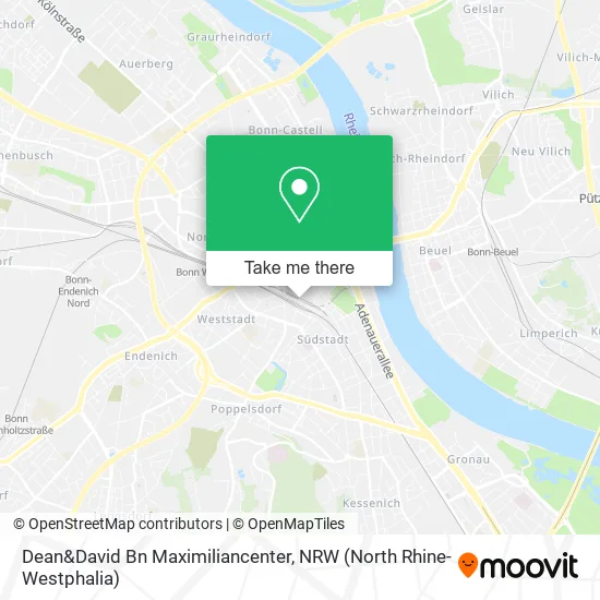 Карта Dean&David Bn Maximiliancenter