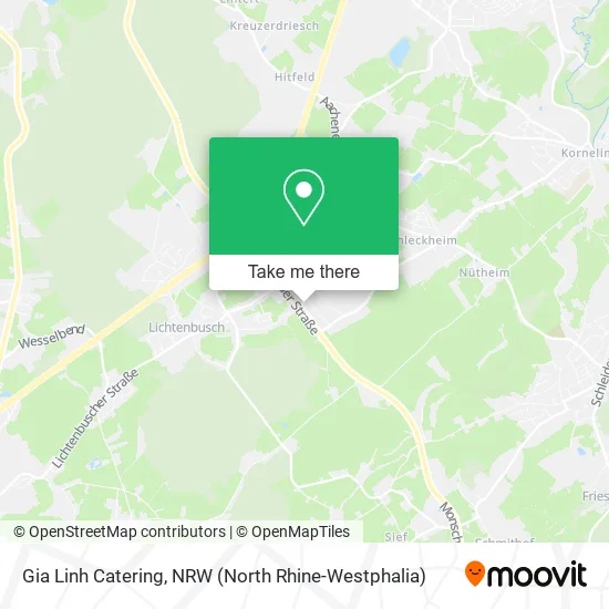 Карта Gia Linh Catering