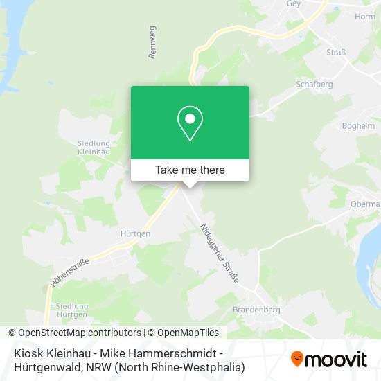 Карта Kiosk Kleinhau - Mike Hammerschmidt - Hürtgenwald