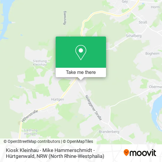 Карта Kiosk Kleinhau - Mike Hammerschmidt - Hürtgenwald