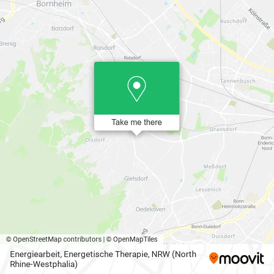 Карта Energiearbeit, Energetische Therapie