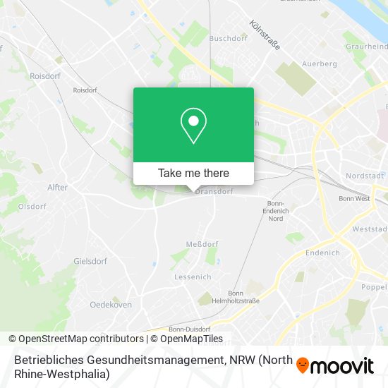 Betriebliches Gesundheitsmanagement map