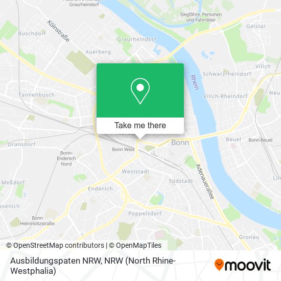 Ausbildungspaten NRW map