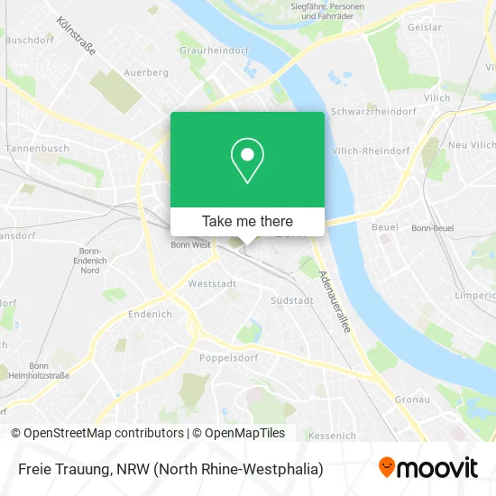 Карта Freie Trauung