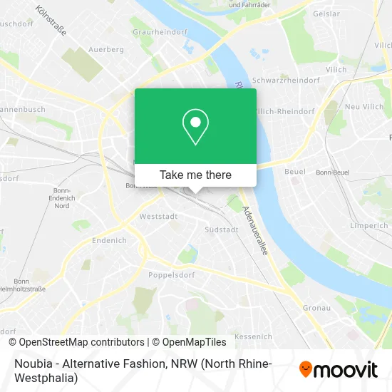 Noubia - Alternative Fashion map