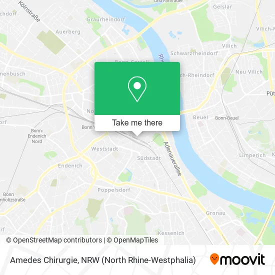 Amedes Chirurgie map