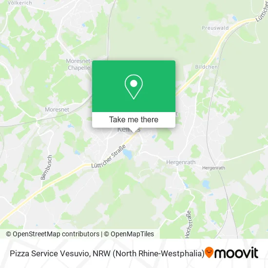 Карта Pizza Service Vesuvio