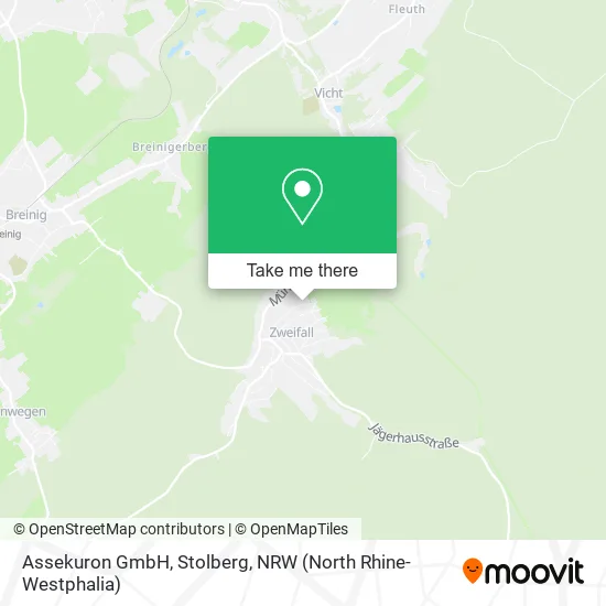 Карта Assekuron GmbH, Stolberg