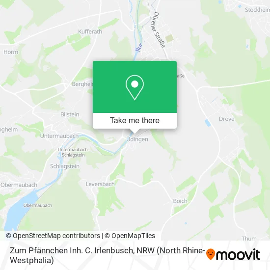 Карта Zum Pfännchen Inh. C. Irlenbusch