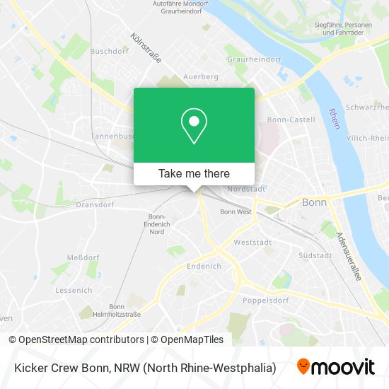 Карта Kicker Crew Bonn