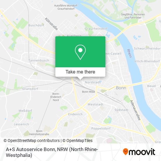 A+S Autoservice Bonn map