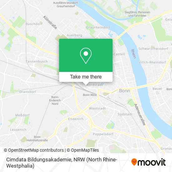 Карта Cimdata Bildungsakademie