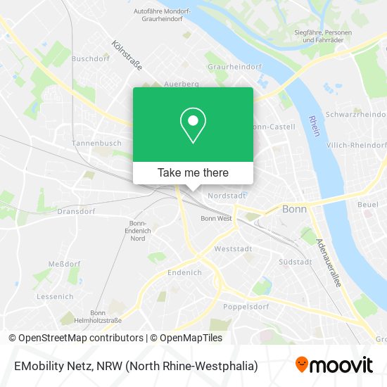 Карта EMobility Netz