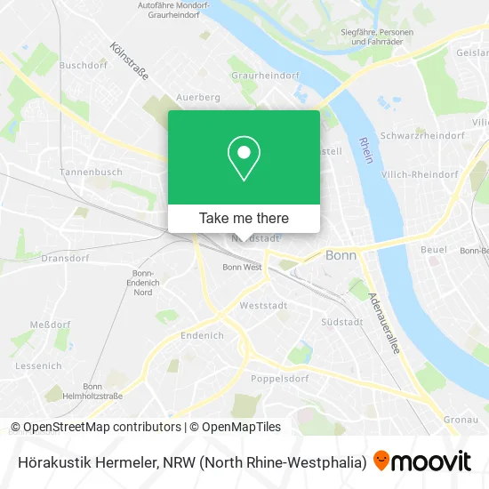 Карта Hörakustik Hermeler