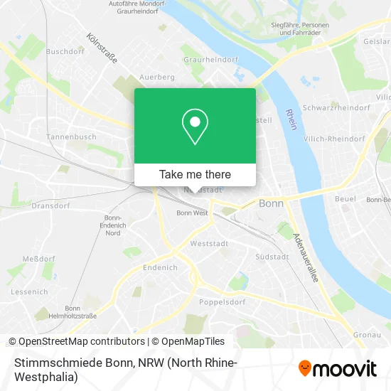 Карта Stimmschmiede Bonn