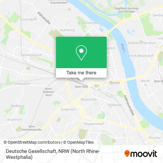 Deutsche Gesellschaft map