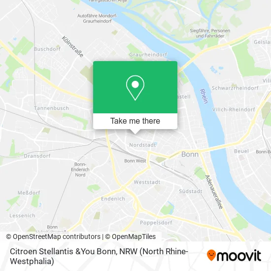 Citroen Stellantis &You Bonn map
