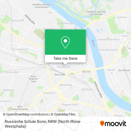 Карта Russische Schule Bonn