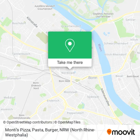 Карта Monti's Pizza, Pasta, Burger
