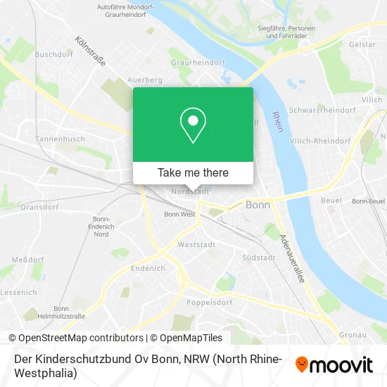 Карта Der Kinderschutzbund Ov Bonn