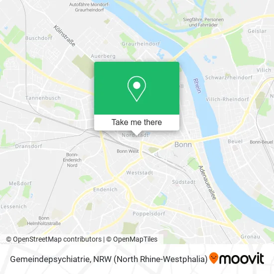 Карта Gemeindepsychiatrie