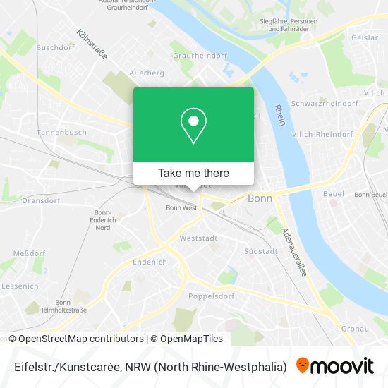 Eifelstr./Kunstcarée map