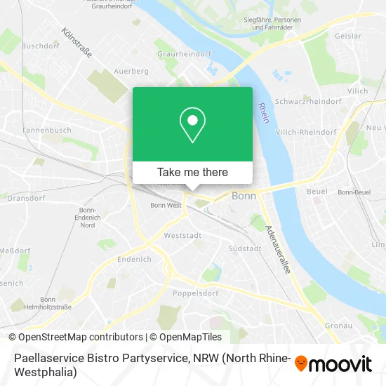 Карта Paellaservice Bistro Partyservice