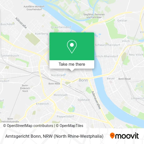 Карта Amtsgericht Bonn