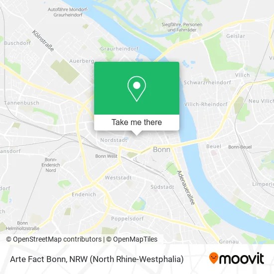 Карта Arte Fact Bonn