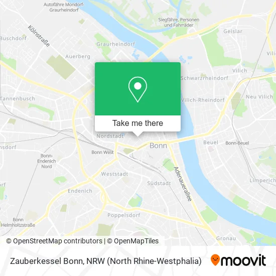 Карта Zauberkessel Bonn