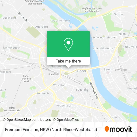 Карта Freiraum Feinsinn