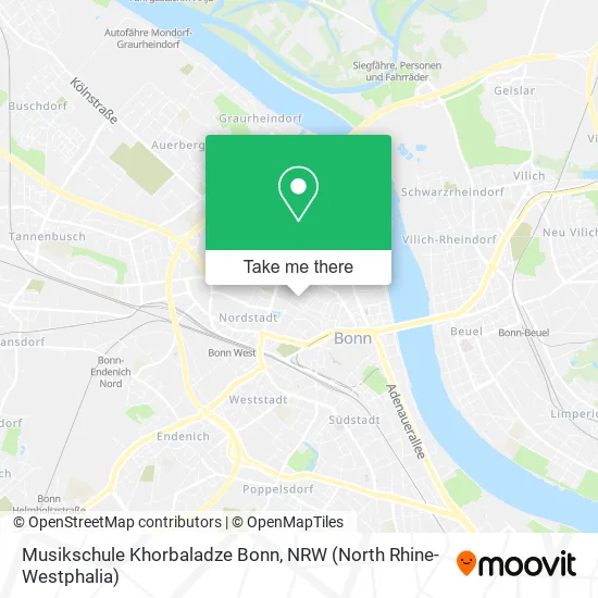 Musikschule Khorbaladze Bonn map
