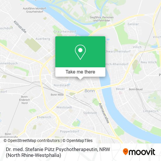 Dr. med. Stefanie Pütz Psychotherapeutin map