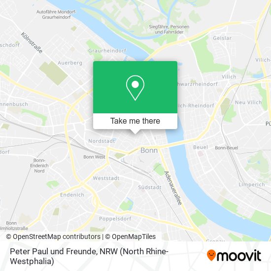 Peter Paul und Freunde map