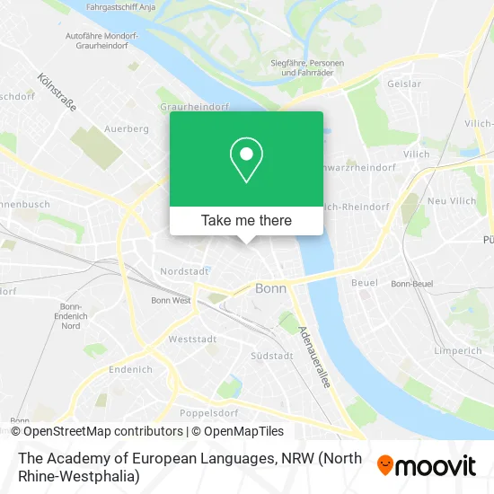 Карта The Academy of European Languages