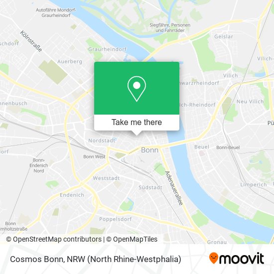 Карта Cosmos Bonn