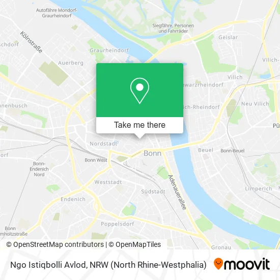 Карта Ngo Istiqbolli Avlod