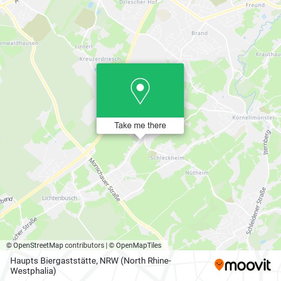 Haupts Biergaststätte map
