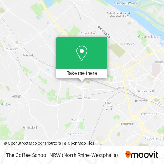 The Coffee School map