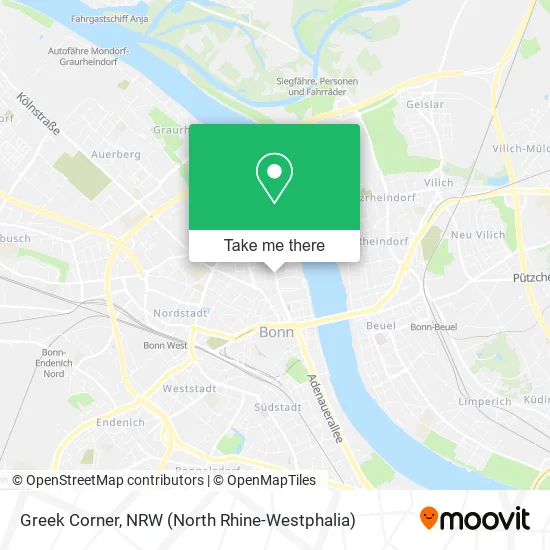 Карта Greek Corner