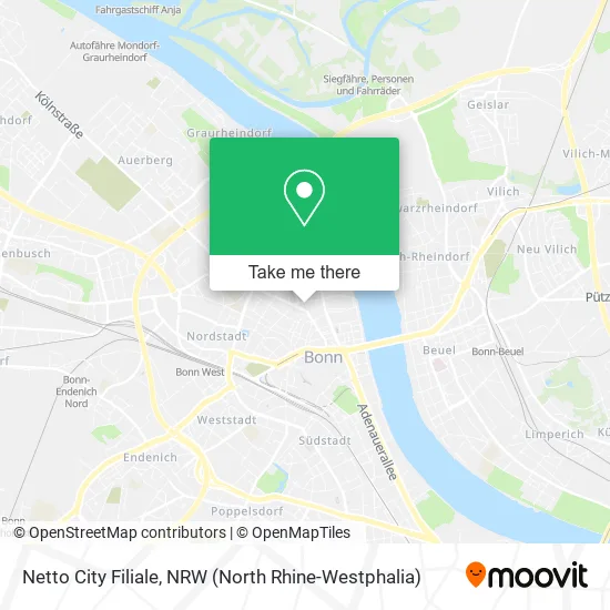 Карта Netto City Filiale