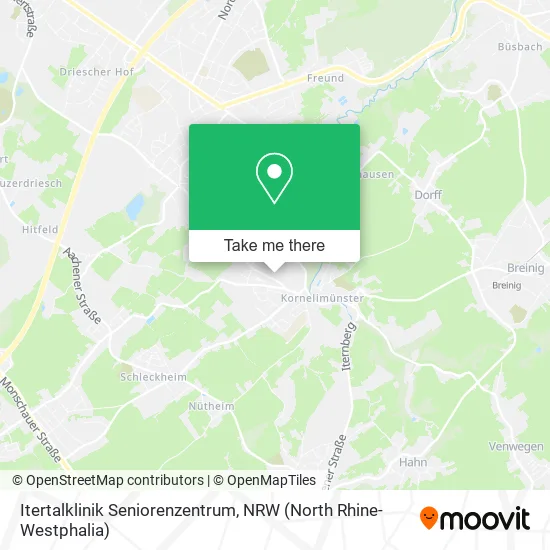 Карта Itertalklinik Seniorenzentrum