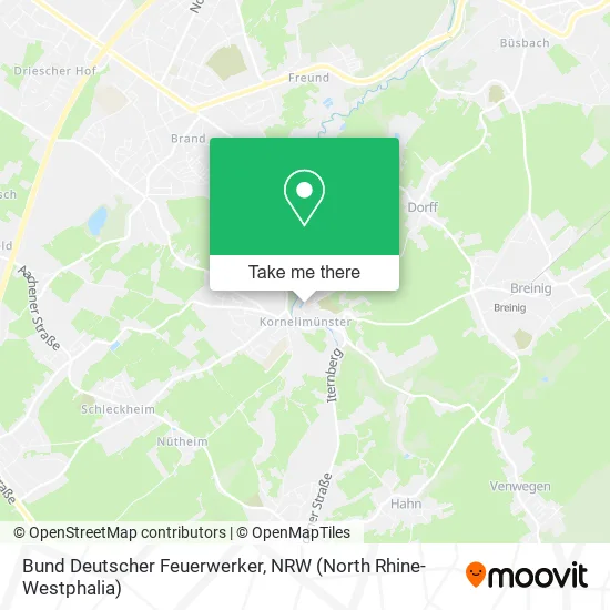 Карта Bund Deutscher Feuerwerker