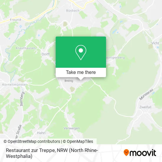 Restaurant zur Treppe map