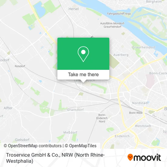 Troservice GmbH & Co. map