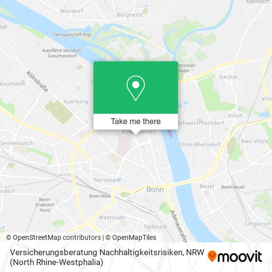Versicherungsberatung Nachhaltigkeitsrisiken map