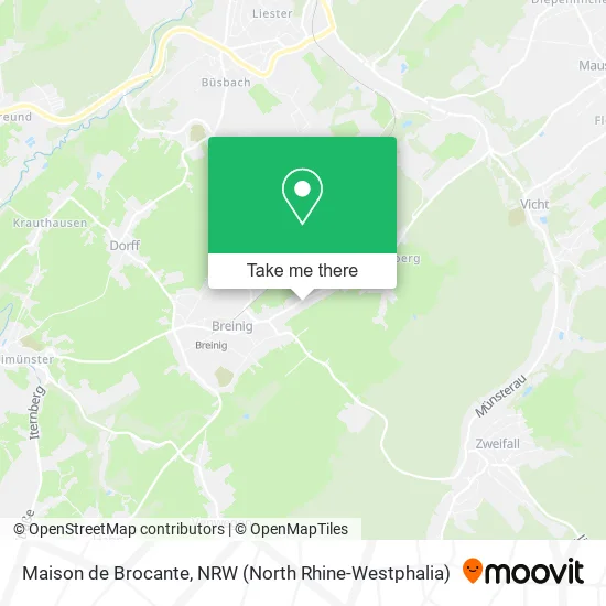 Maison de Brocante map