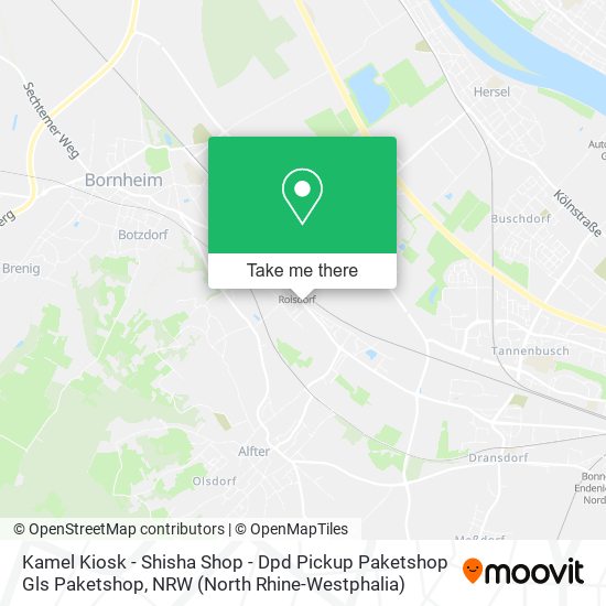 Kamel Kiosk - Shisha Shop - Dpd Pickup Paketshop Gls Paketshop map