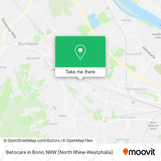 Карта Betocare in Bonn